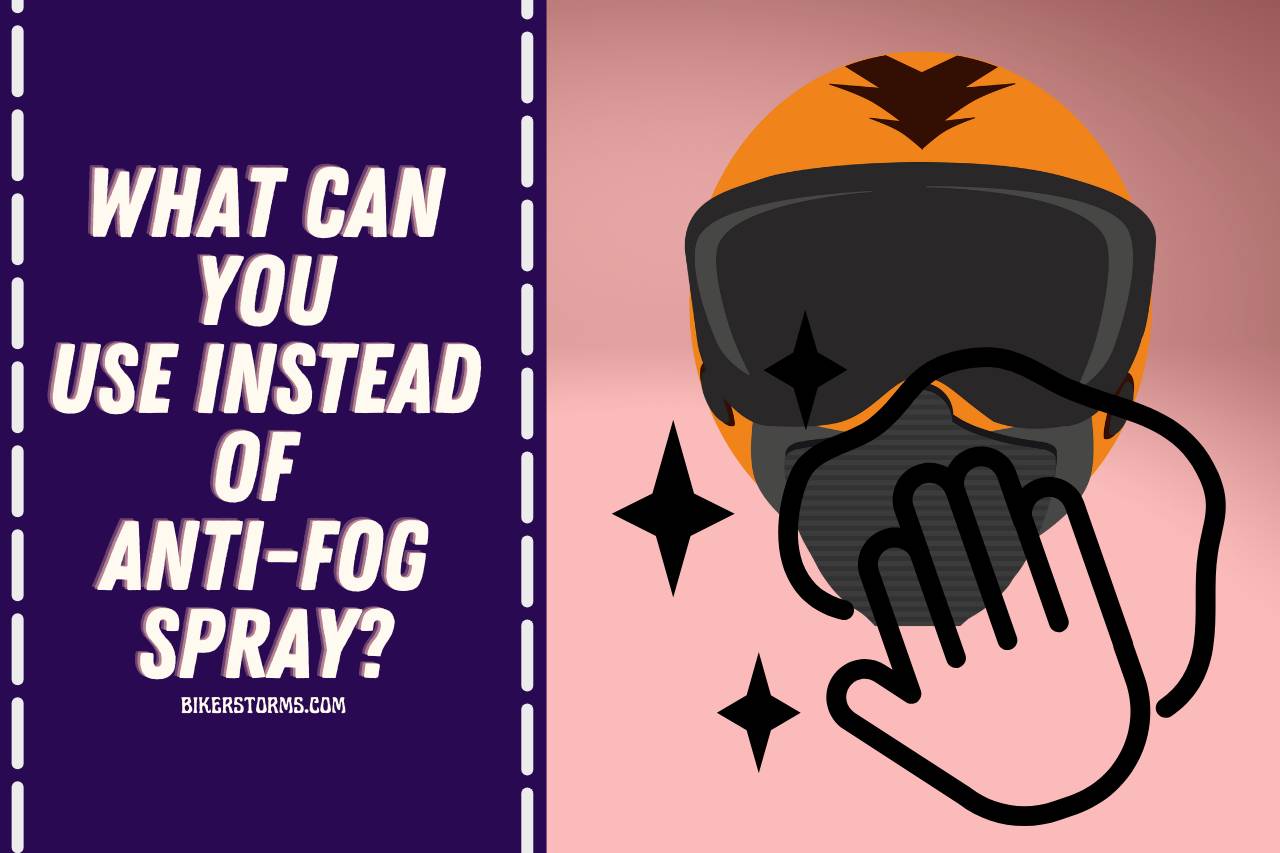 What Can you Use Instead of Anti-fog Spray